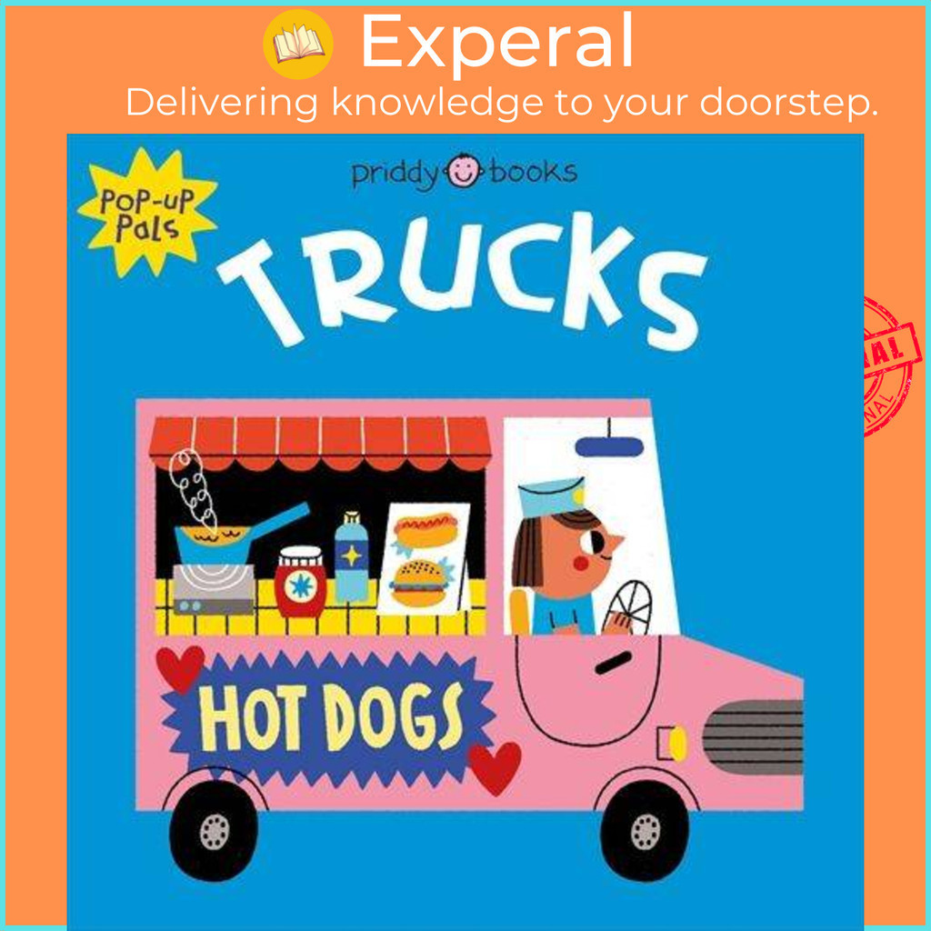 [English - 100% Original] - Pop-Up Pals: Trucks by Roger Priddy (UK edition, boardbook)