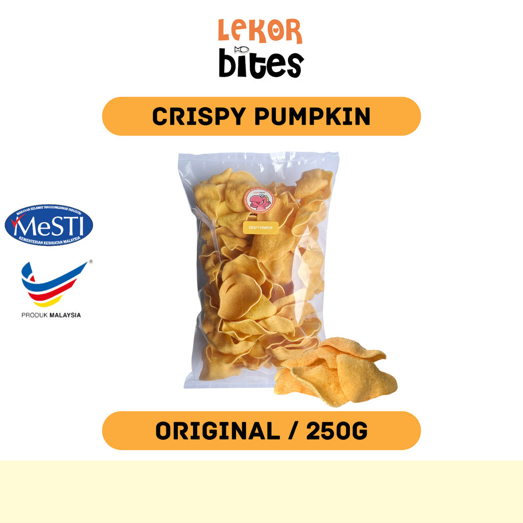 Lekor Bites Crispy Pumpkin | Keropok Labu Rangup - Original