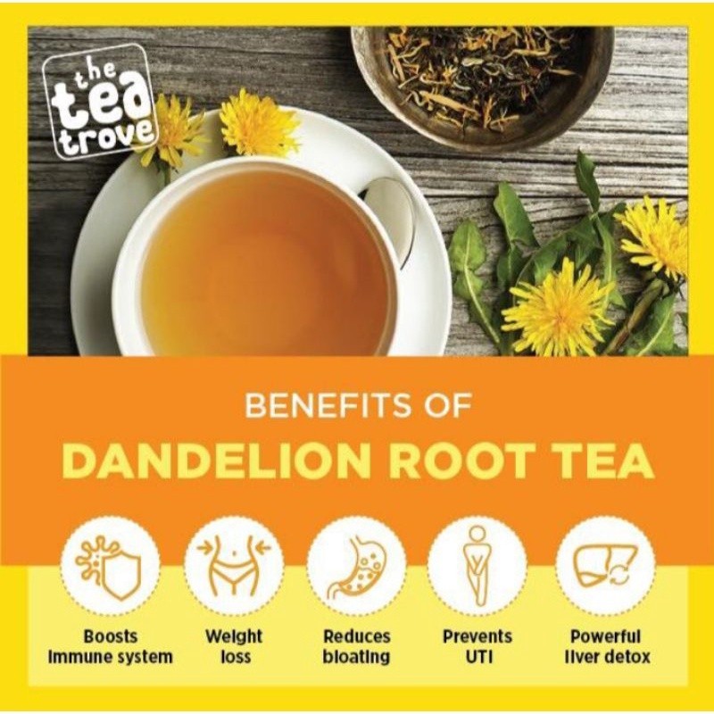 Portable Fashion Roasted Dandelion Root Tea : Super Detox Isi 30 Bag x1 Trendy - Image 5