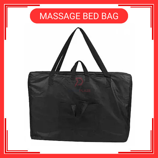 Massage Bed Foldable Carry Shoulder Bag Portable Spa Table Black Color