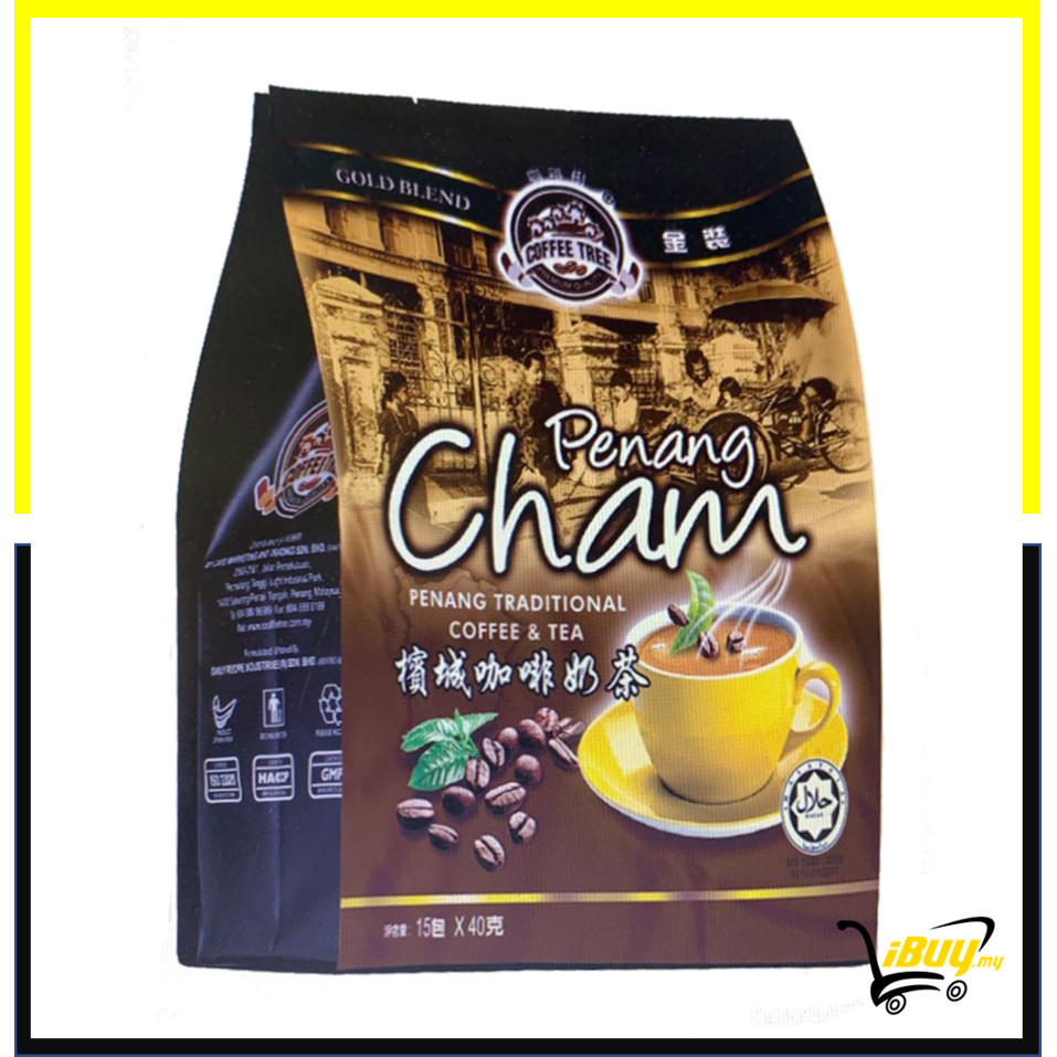 Coffee Tree Gold Blend Penang Cham (40g x 15's) GB12
