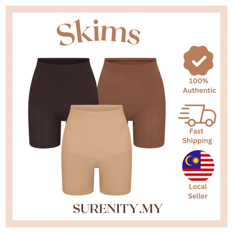 [SURENITY] READYSTOCK Skims Seamless Sculpt Mid Thigh Short