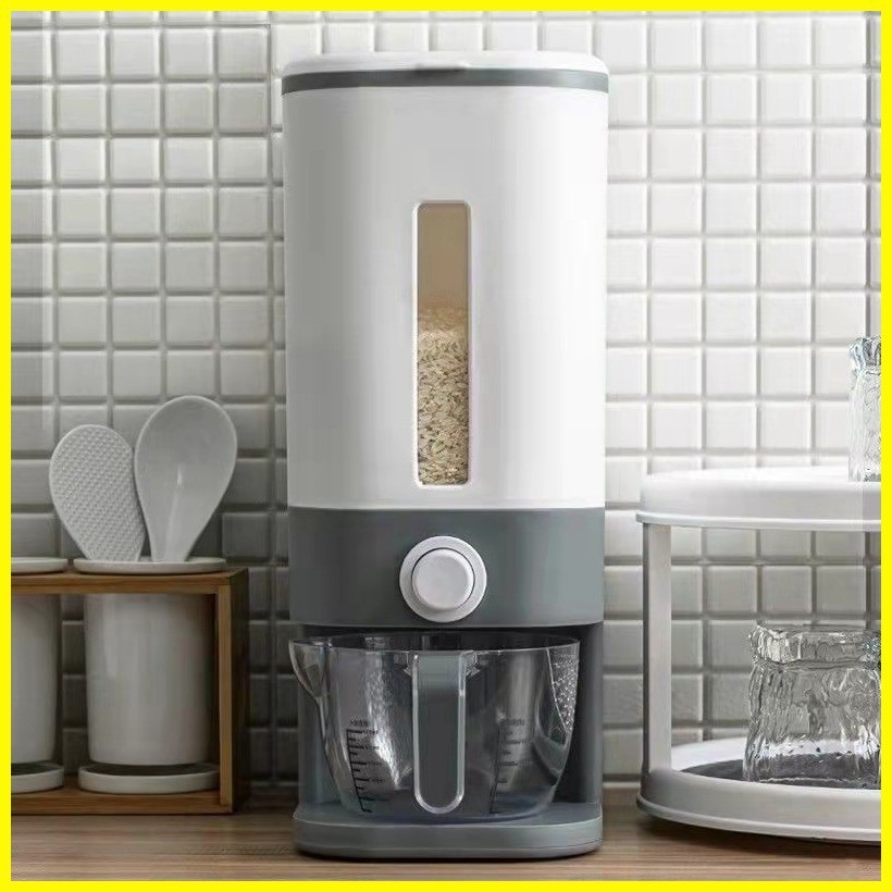 KM 12kg Rice Dispenser and Storage With Measuring Cup