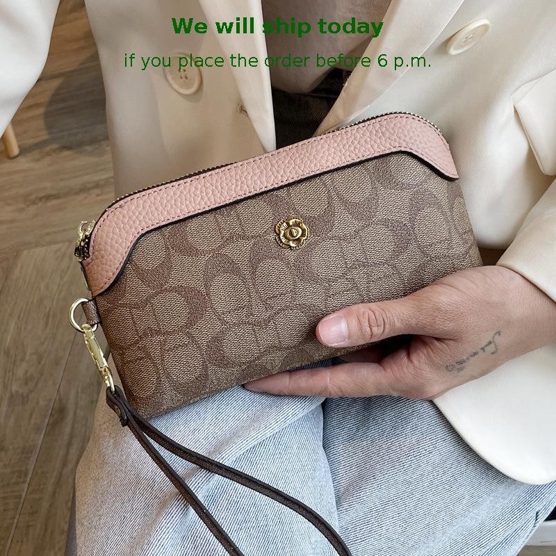 2024 Raya New Fashion Long Wallet Cellphone Bag Mommy Retro Clutch Women’s Shoulder Crossbody Bag