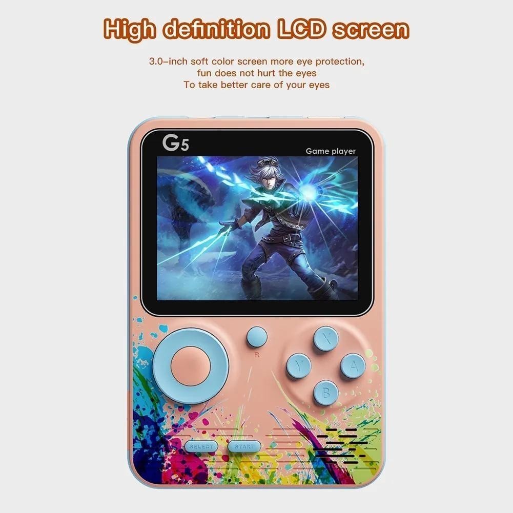 Mini 500 in 1 Game Console Retro FC Handheld Gameboy Mini Game Machine Gaming Konsol permainan tangan AV Out TV Gamebox