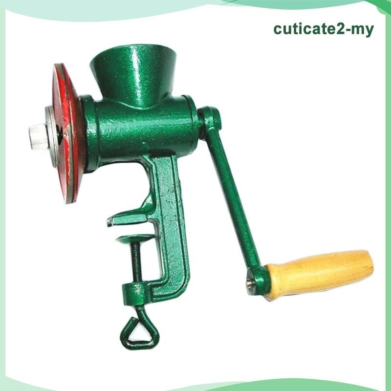 [CuticateddMY] Grain Crusher Machine Countertop Clamp Adjustable Coarseness Corn Wheat