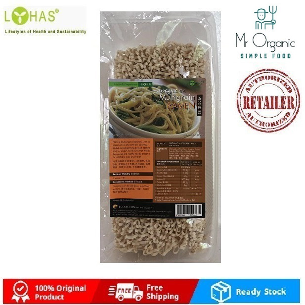 LOHAS ORGANIC MULTIGRAIN RAMEN 300G