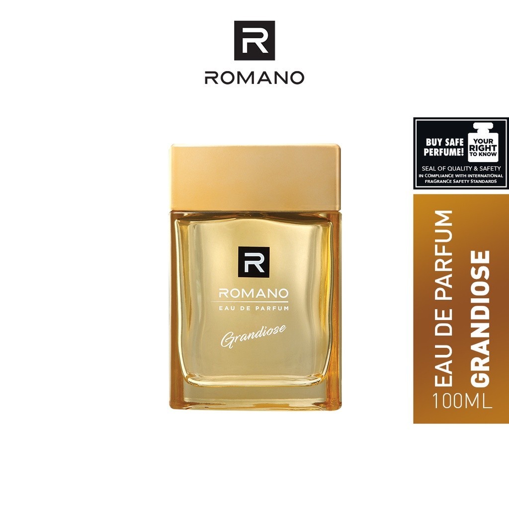 ROMANO EDP – Grandiose 100ml | Longer Lasting Modern Perfume| Minyak Wangi