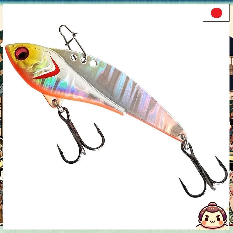 [From Japan] Glory Fish lure LU-078 Saber Blade 14g Silver Orange Berry