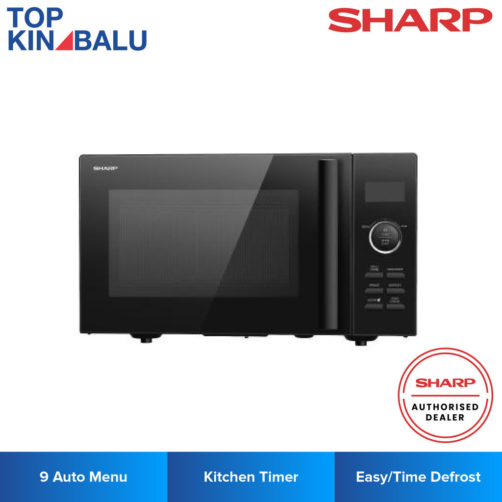 SHARP 25L R7521GK DIGITAL GRILL MICROWAVE OVEN