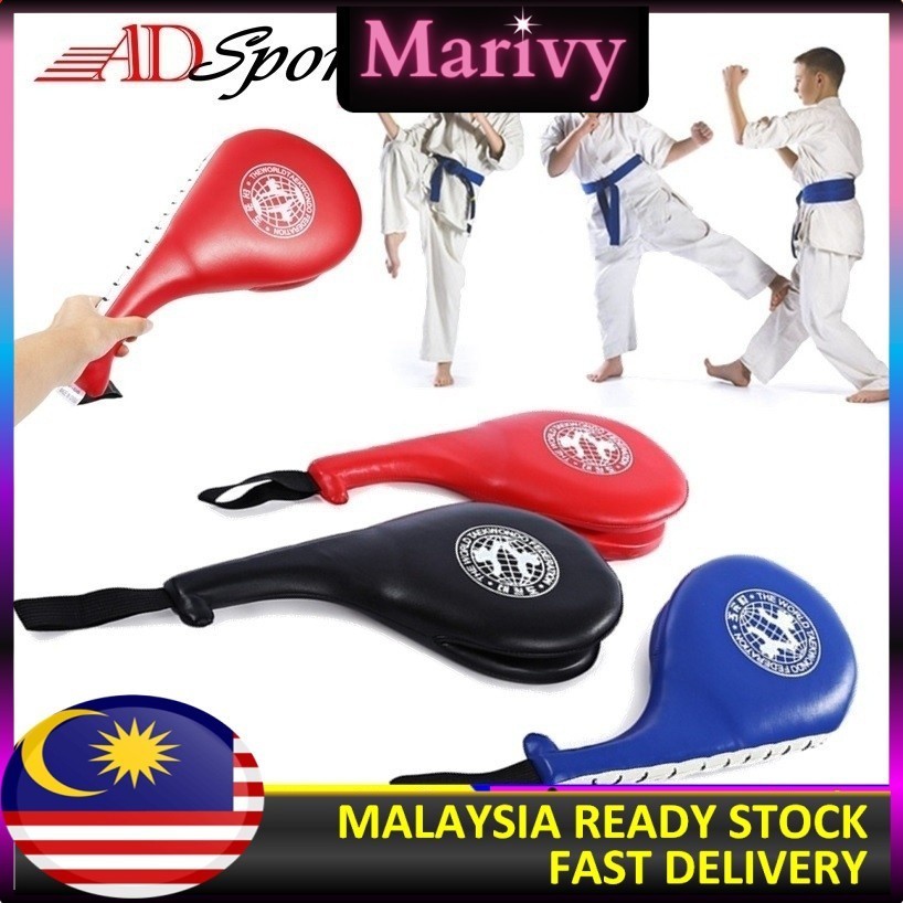 Double Kick Pad Target Taekwondo Karate Kickboxing MMA Training Martial Arts Drumstick Training Practice Kicking Target