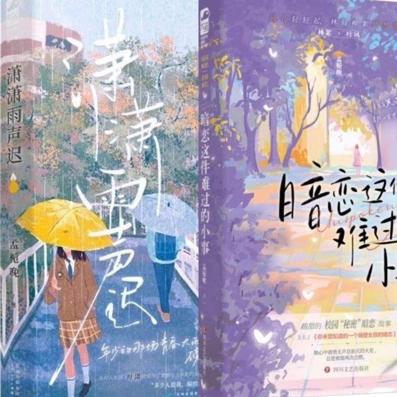 现货 -Pillow现货暗恋这件难过的小事+潇潇雨声迟孟栀晚著青春文学暗恋BE小说Spot crush on this sad little thing+Xiaoxiaoyu