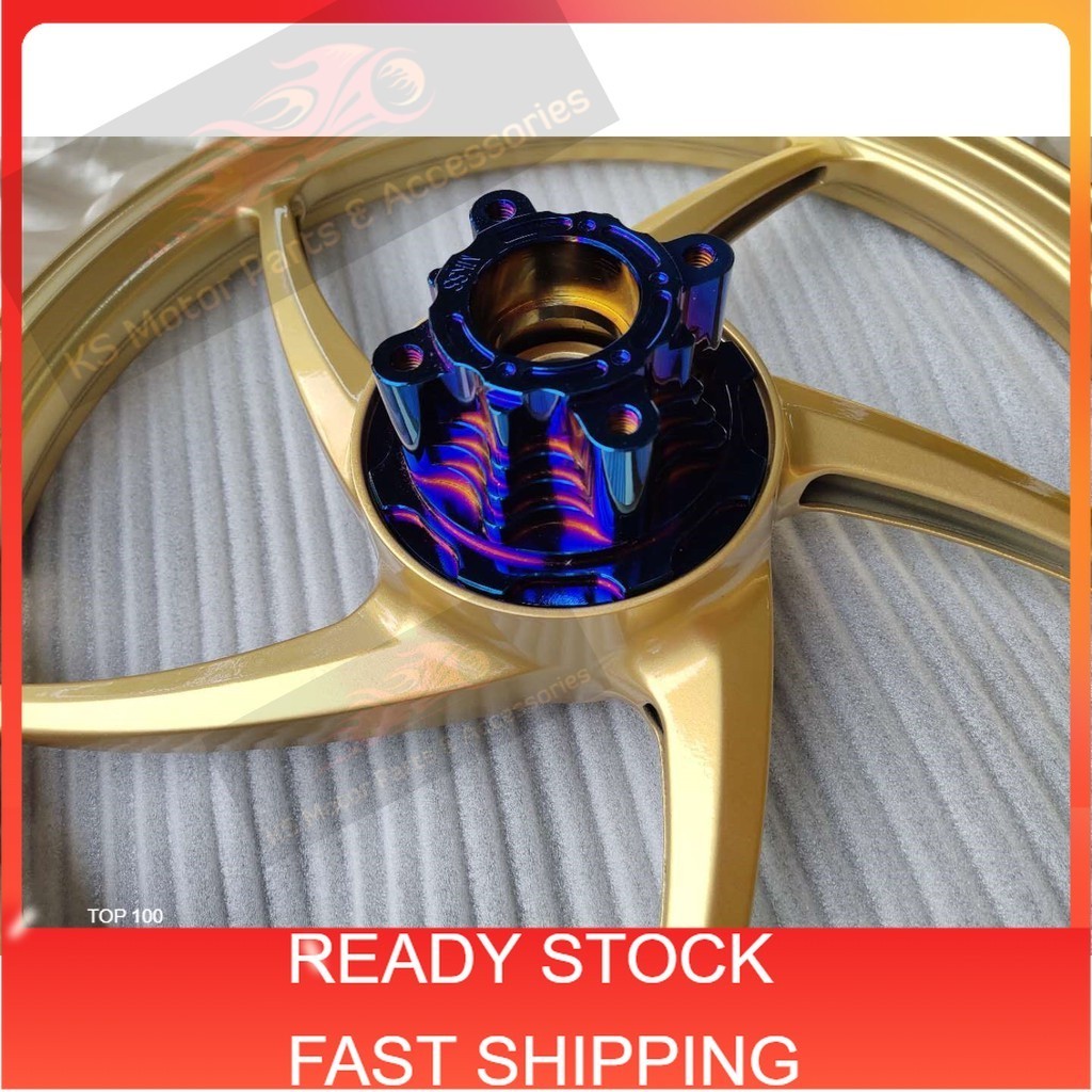 READY STOCK forged Sprocket Hub 4 SCREW DESIGN Y15