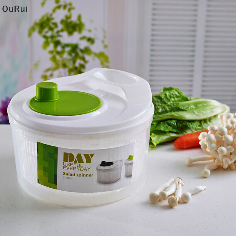 【OR】 Vegetables Salad Spinner Lettuce Leaf Vegetable Dehydrator  Wash 【1084】