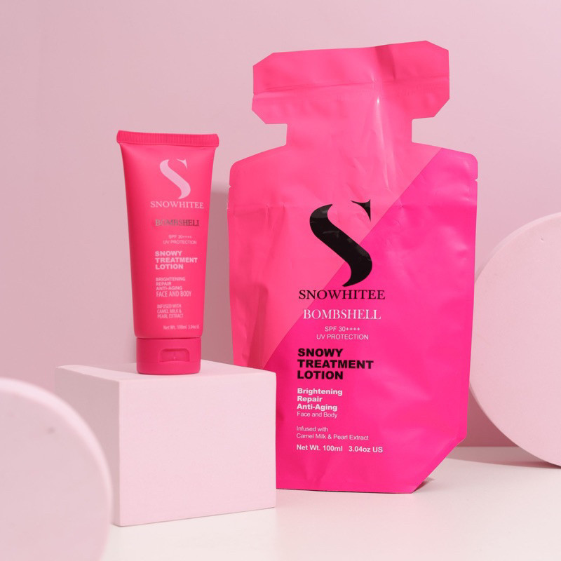 SNOWY TREATMENT LOTION (SUSU UNTA) BOMBSHELL FREE SHIPPING