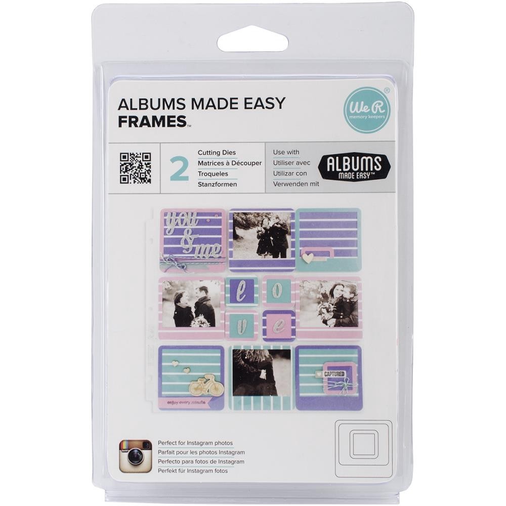 WRMK Albums Made Easy Dies (For Die Cut Machines) - Shape frame