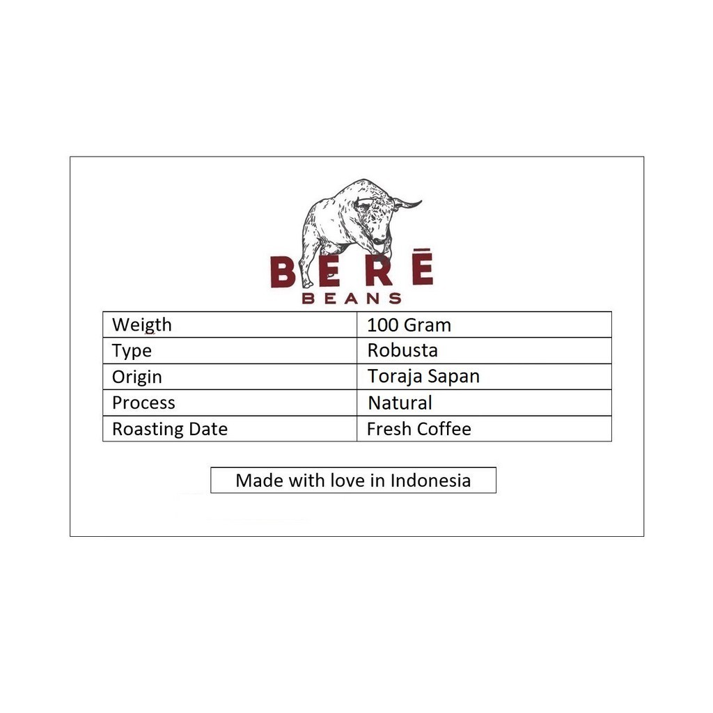 Have Essential Bere Beans Robusta Toraja Sapan Coffee South Sulawesi Indonesia 100 Grams Of Grounded Durable Purpose - Image 4