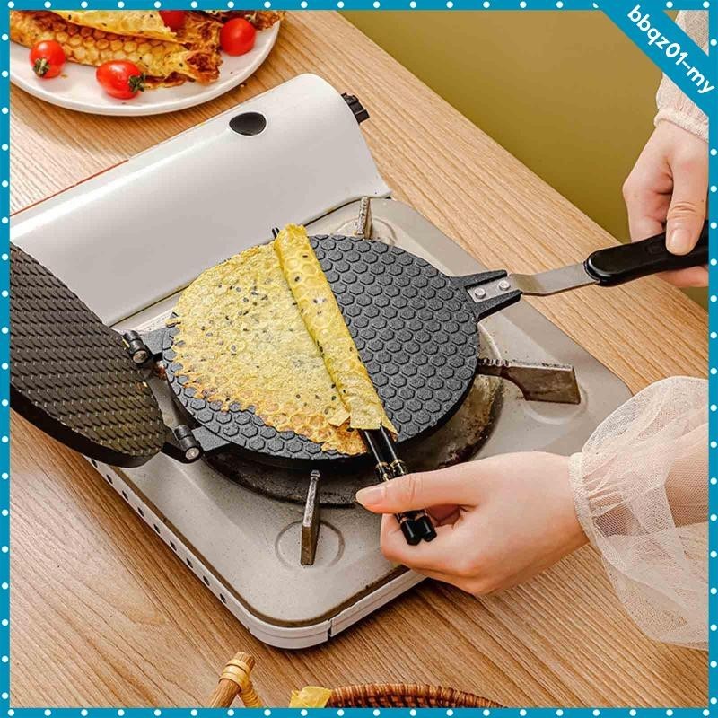 [BbqzefMY] Egg Roll Waffle Maker Ice Cream Cone Maker Portable Cone Maker Waffle Making Pan