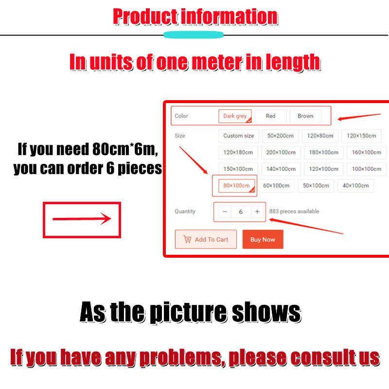 Essential Durable Ship 24HCustomize Commercial Stripe Floor Mat Large Anti Slip Absorbent Entrance Doormat Outdoor Ai... - Image 4