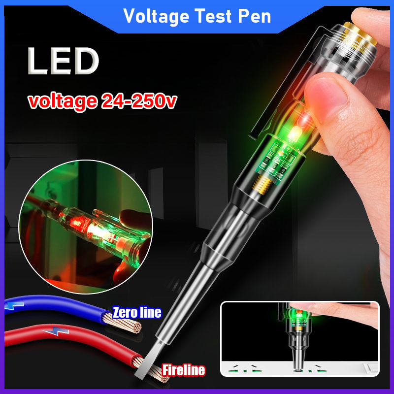 LED Voltage Test Pen Voltmeter Power Detector Alarm Prompt Contactless Smart Test Pen / Intelligent