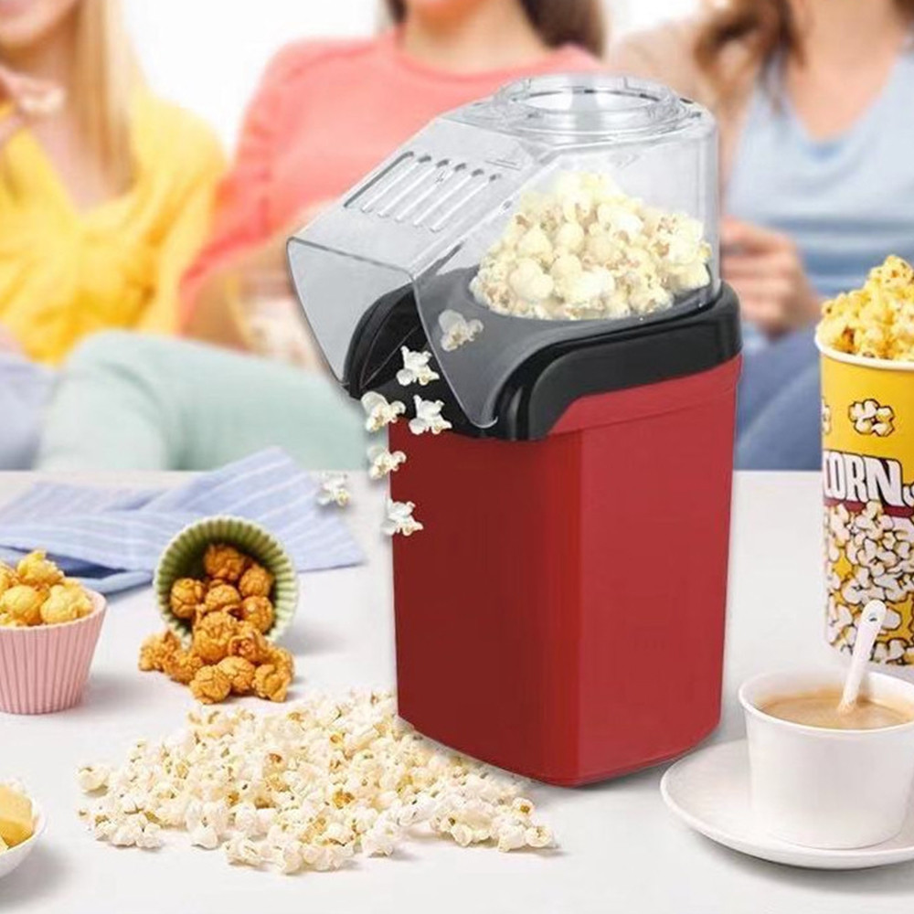 Inna Home Electric Hot Air Portable Popcorn Maker Retro Machine Cinema and Home Party Use