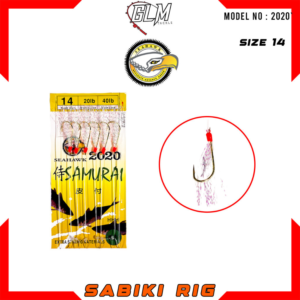 Seahawk Samurai Sabiki Hook 2020 APOLLO