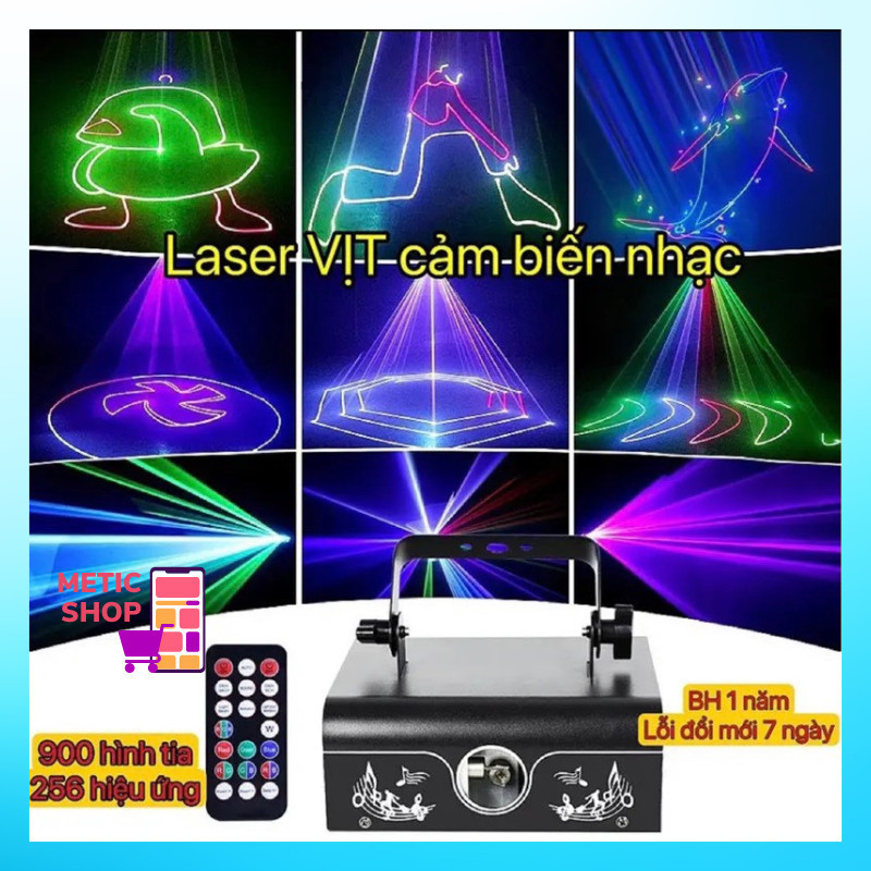 Duck Effect 3D Laser Light, Extremely Virtual Flight Room Light Animation, For Bar, Karaoke 256 Beautiful Effects (TH SHOP)