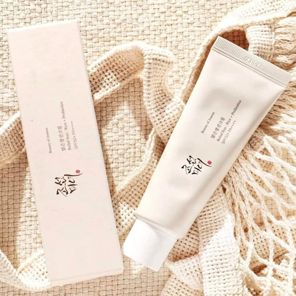 Beauty of Joseon - Relief Sun Sunscreen Lotion Broad Spectrum SPF 50 Sun Protection Cream Vacation Must-Have UVA/UVB Protection