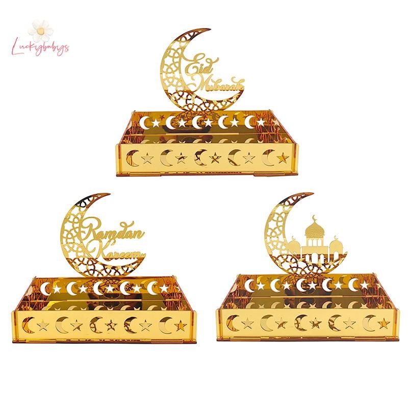 Luckybabys> Ramadan Decorations For Home - Ramadan Serving Tray, Ramadan Table Decor, Islamic Ramadan Decor, Ramadan Gifts new