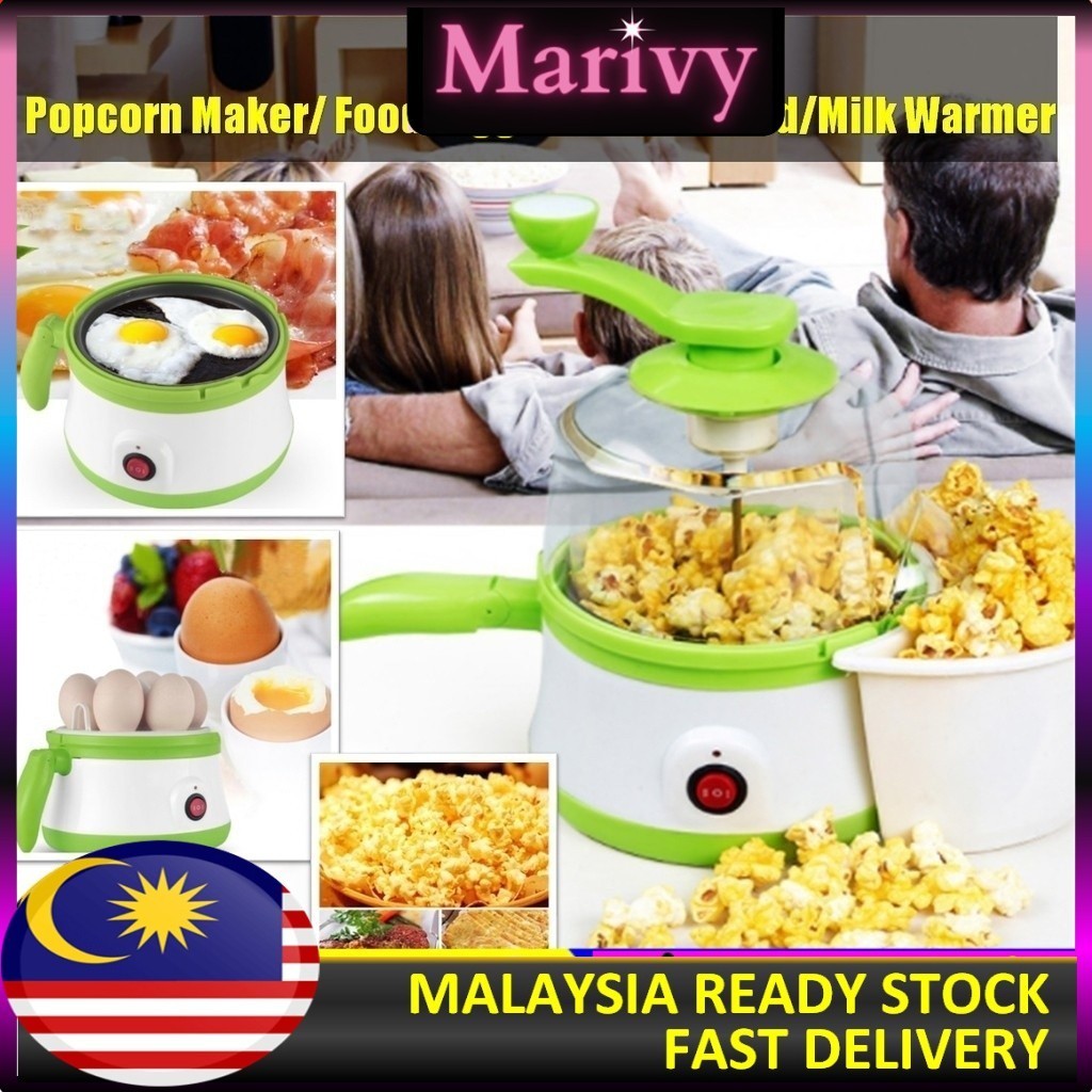 Multifunction Cooker Popcorn Maker Egg Steamer Machine Rice