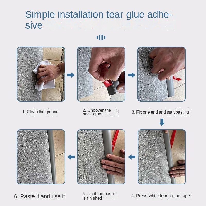 Multi Durable Se7venFloor Leather Edge Strip Carpet Tile High/Low Snap Threshold Decorative Adhesive Versatile Reliable