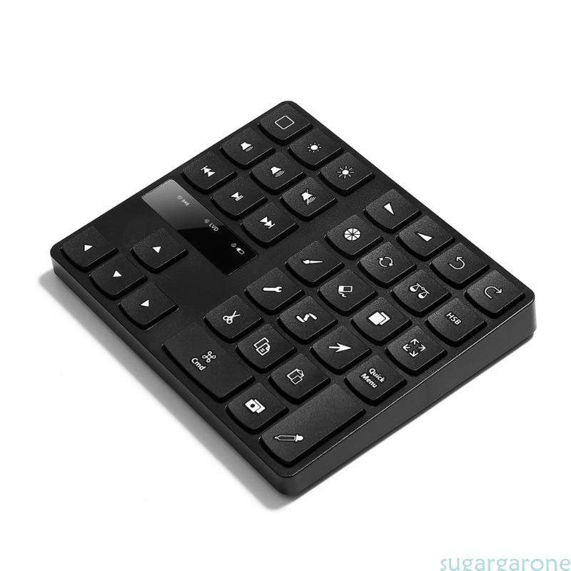 Sugar Rechargeable Wireless Keypad for Procreate Plug and Use Long Battery Life