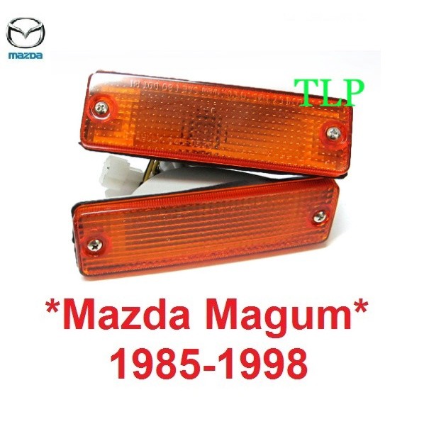 Orange Lid Bumper Light MAZDA MAGNUM 1985-1998 BRAVO B-SERIES B2000 B2200 B2600 Fog