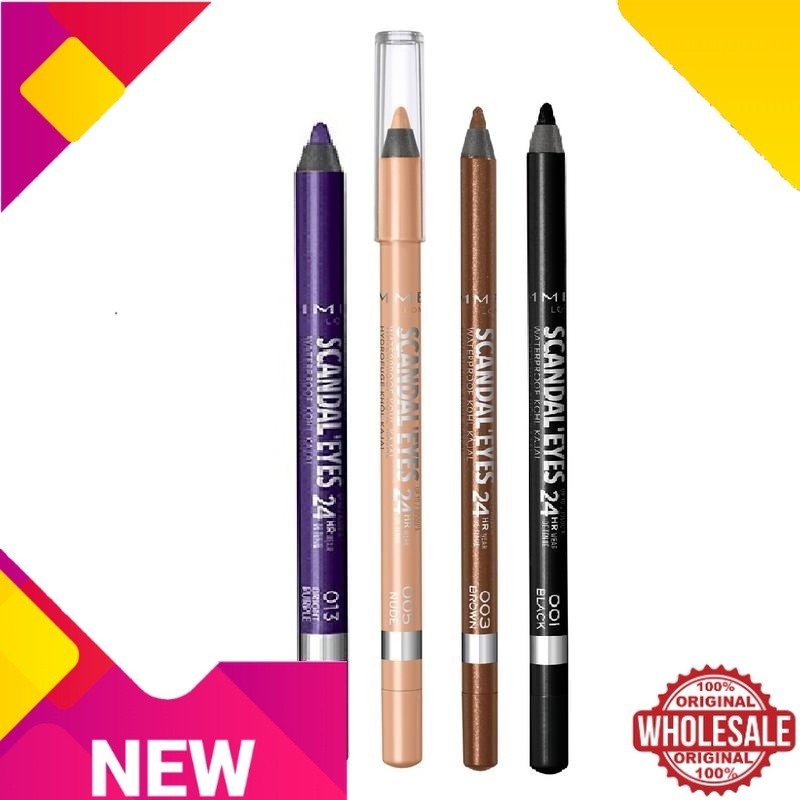 Rimmel Scandal Eyes Waterproof Kohl Kajal Eyeliner 0.28g