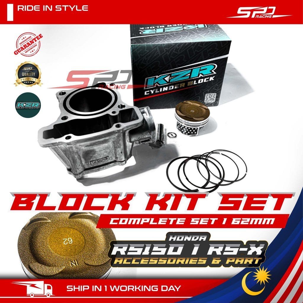 RS RSX Block Kit Set I Complete Set 62MM KOZII For RS150 / RS-X HONDA