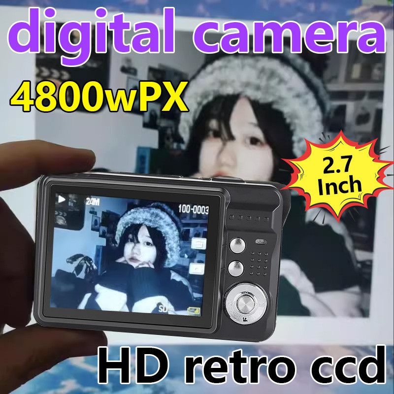 Can save 5000 photos digital camera vintage CCD +32g memory card 4800wPixel mini camera digital camera 4k digital camera