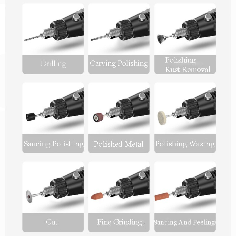 Repair Duty (10.10 BIG SALE) 12V DC Grinder Tool Mini dremel drill Electric Grinding Set Milling Polishing Drilling C... - Image 3