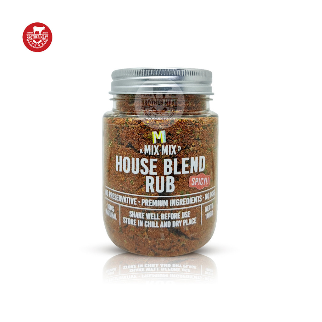 Premium Quality Mix House Blend Rub Bumbu Marinasi Kering / Tabur Serbaa 110gr - Image 5