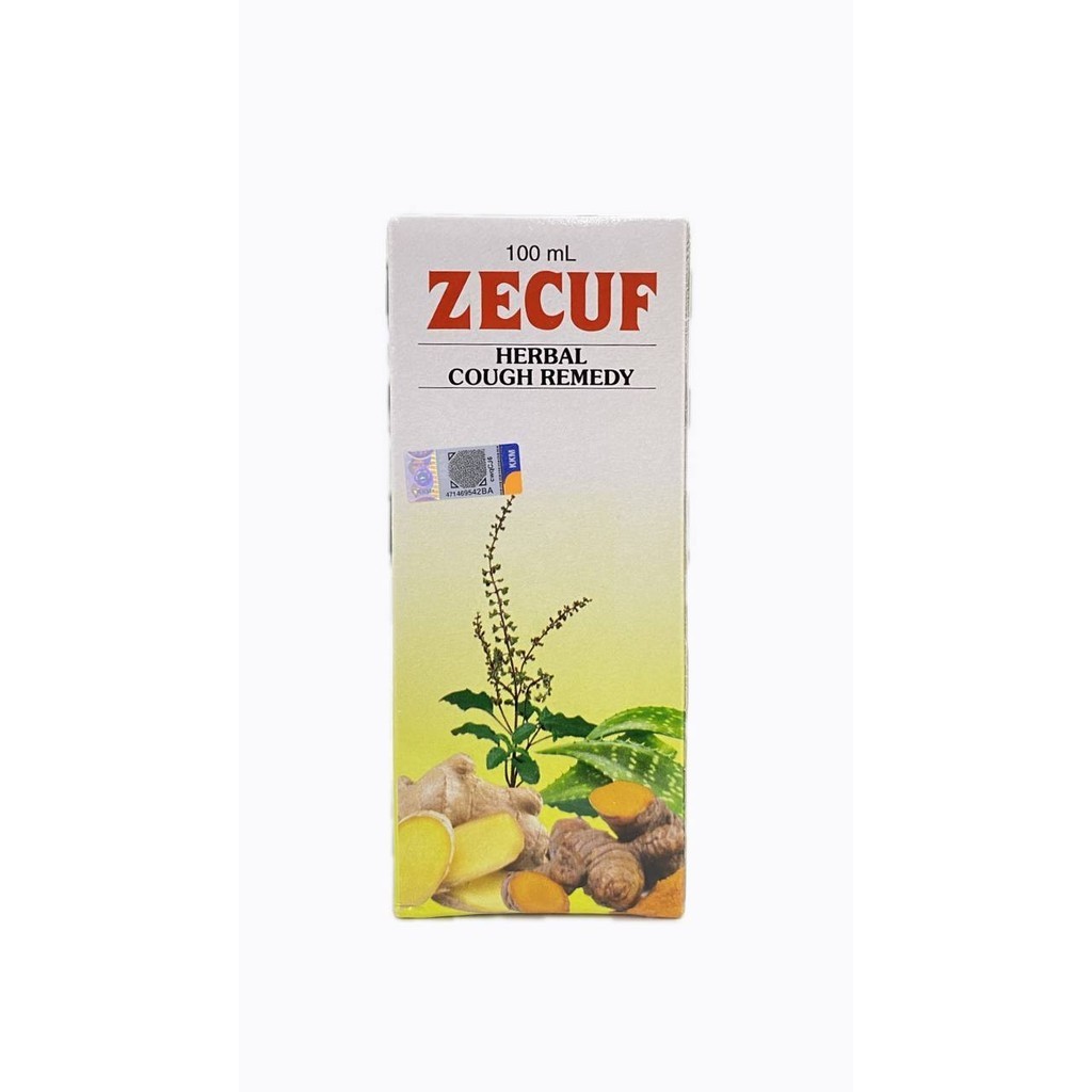 ZECUF HERBAL COUGH REMEDY 100ML (EXP:08/2027)