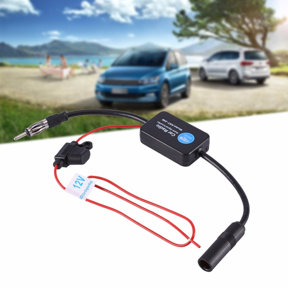 Versatile Reliable 1 set of ANT208 car active antenna 12v FM radio amplifier Signal Enhancement Device - Image 5