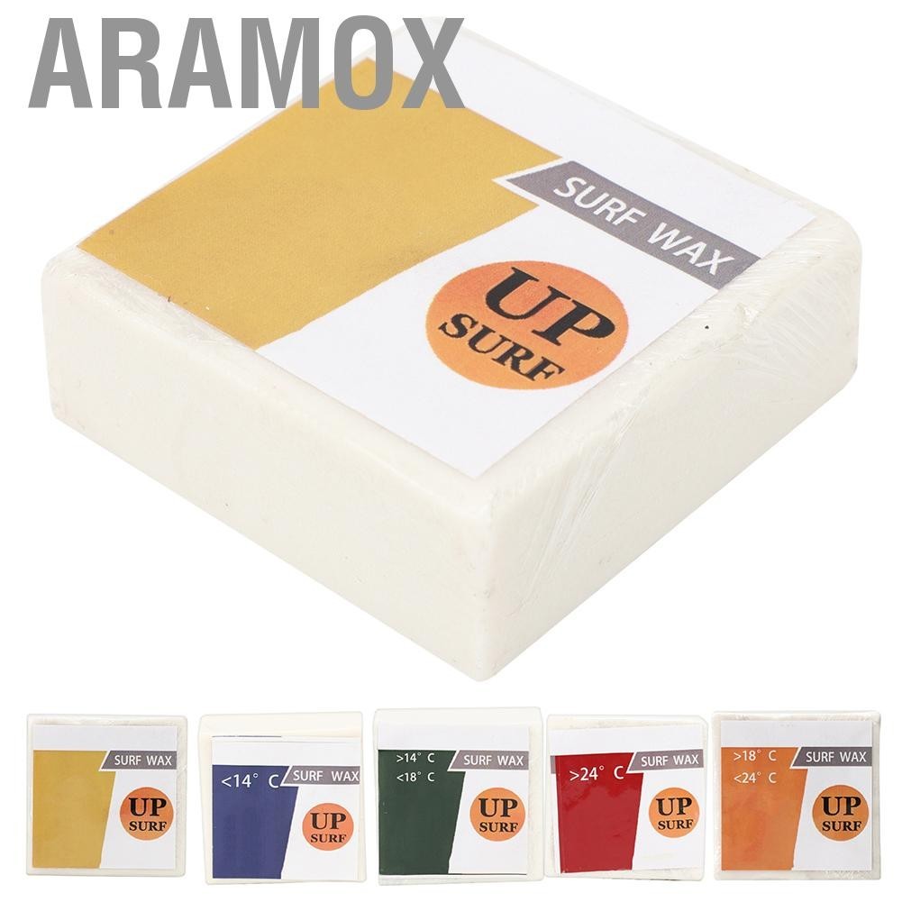 Aramox Surfboard Anti-slip Wax Surf Professional Square Transparent Milk White Surfing Tool Accessories