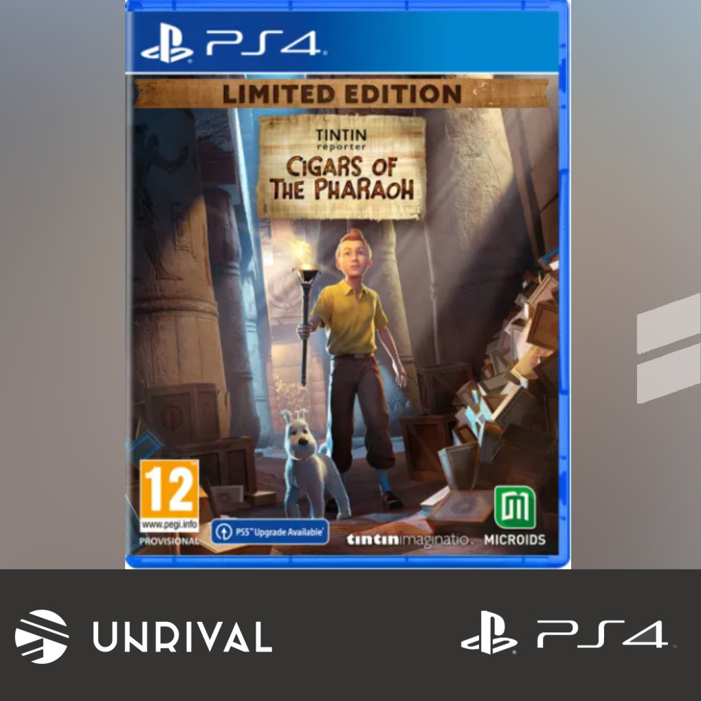 PS4 Tintin Reporter - Cigars of the Pharaoh [Limited Edition]- /R2 EUR/R2 - Unrival