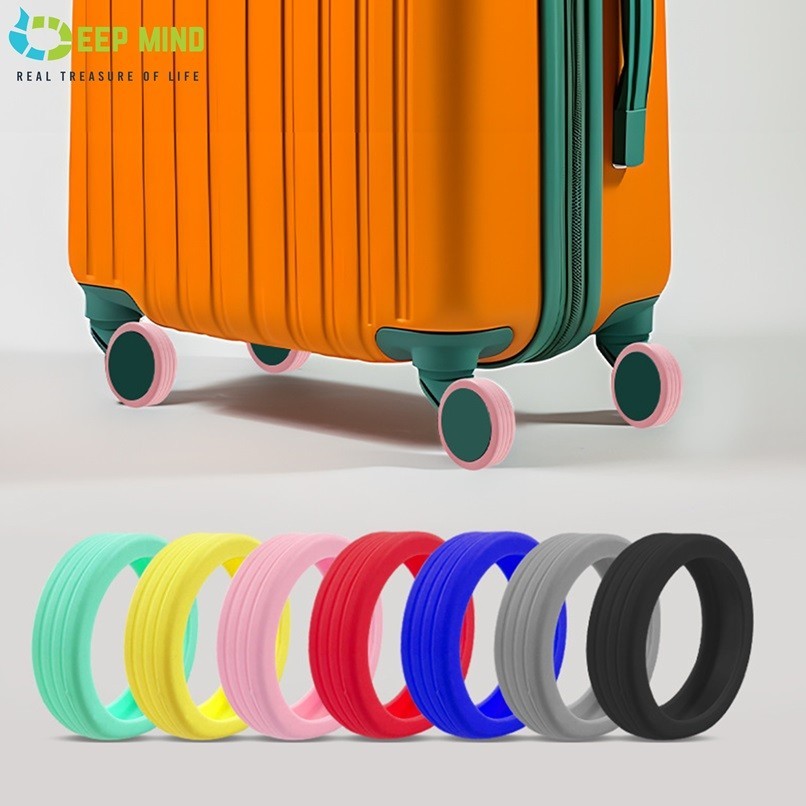 Protect your luggage wheels with our 8-piece set of travel protectors