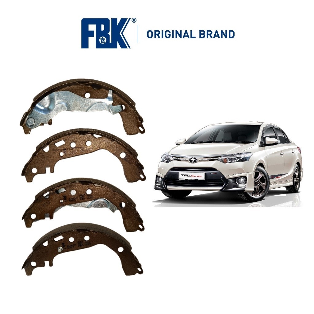 FBK Brake Shoe Rear - Toyota Vios NCP150 E