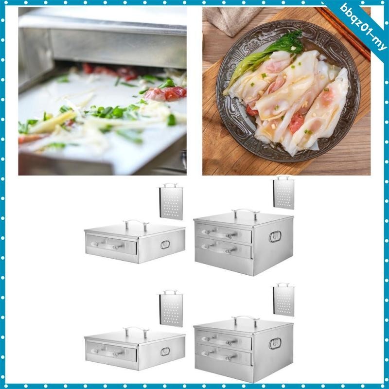 [BbqzefMY] Maker Rice Noodle Roll Steamed for Breakfast Home Use Supplies