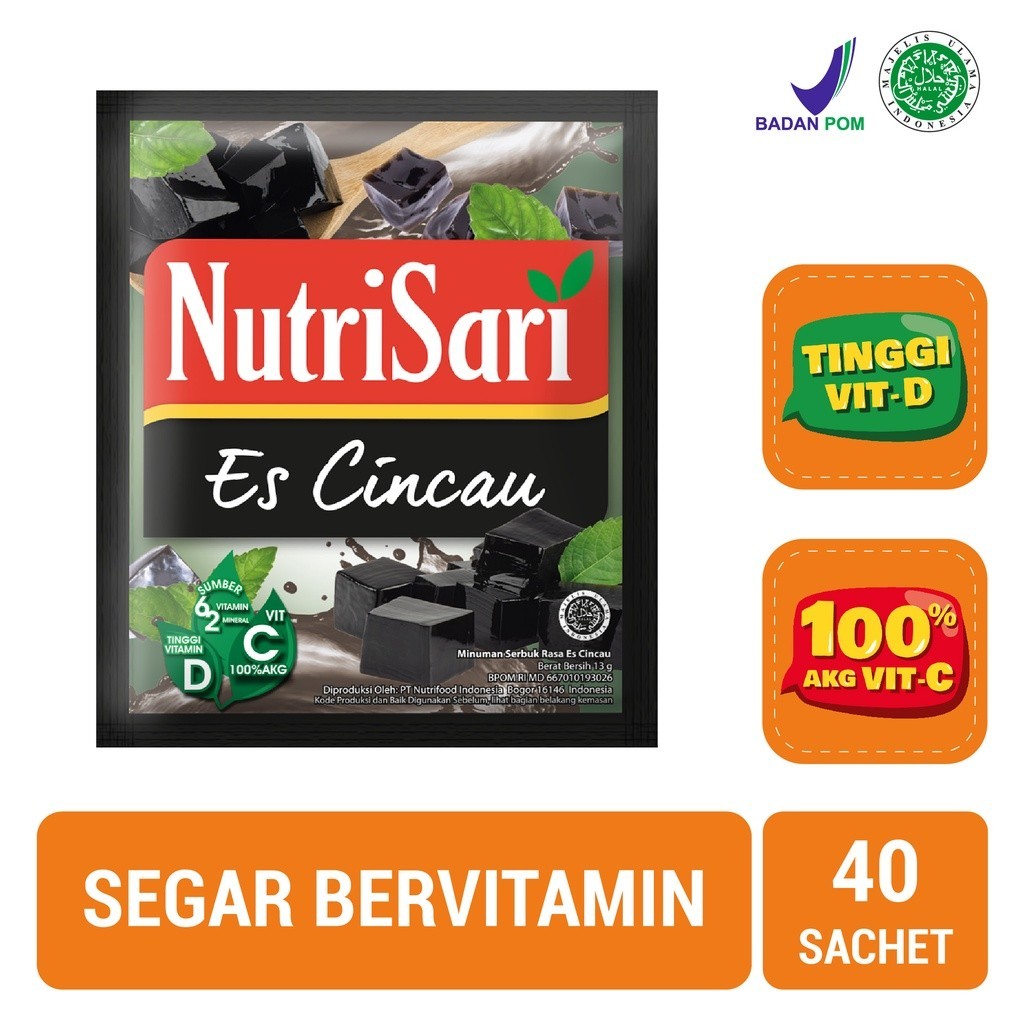 Have Multi Nutrisari Es Cincau 10 Sachets Drink Vitamin C & D Reliable - Image 3