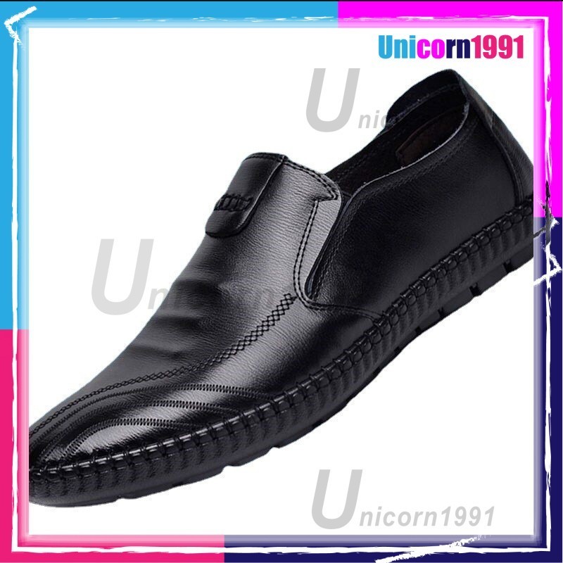 【 Murah Sekali】1106# - Men Shoes Kasut Lelaki Casual Fashion Oxfords PU Leather Lace Up Formal Dress Shoes