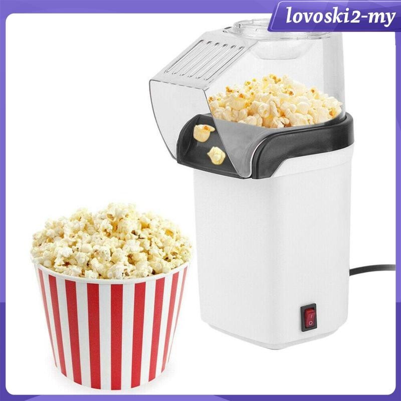 [LovoskiacMY] DIY Die Popcorn Maker Machine Store Air Popcorn Making Kitchen Desktop DIY Corn Maker 1200W