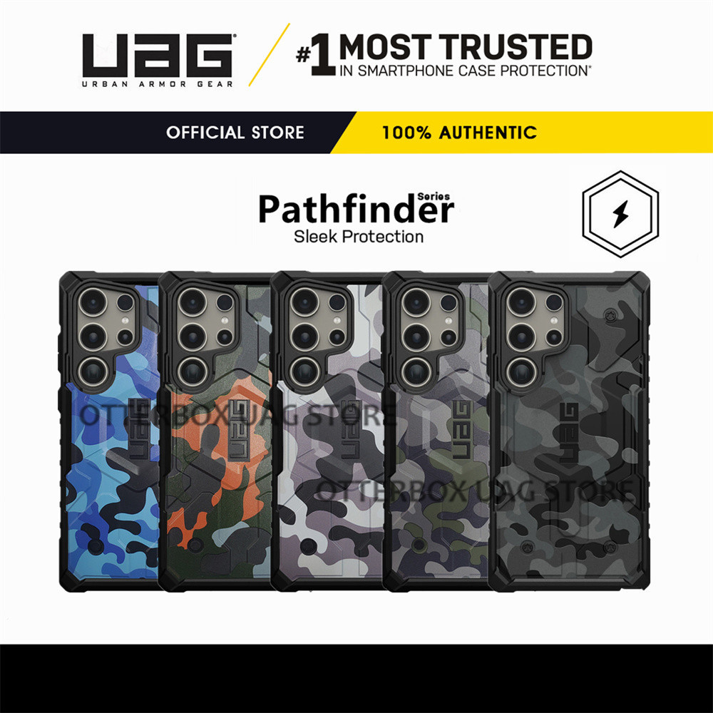 UAG Galaxy S24 Ultra / S24+ Plus / S24 / S23 Ultra / S23+ Plus / S23 Case Pathfinder SE Camo Magnetic Samsung Case Casing Rugged Shockproof Military Drop Tested Protective Cover