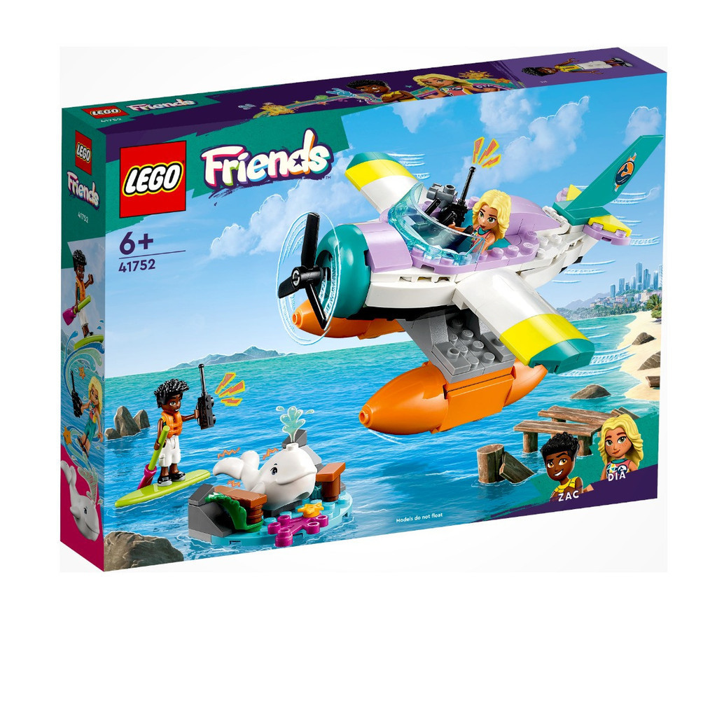 LEGO Friends Sea Rescue Plane (203 Pcs) 41752